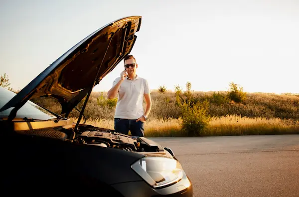 Serviço de guincho para carros